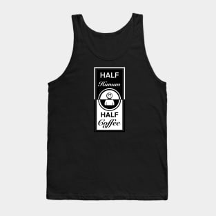 Half human half coffee Tank Top